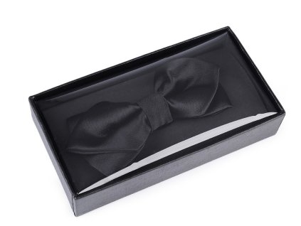 Saténový motýlek jednobarevný (Balení 1 ks, Varianta 2 červená)