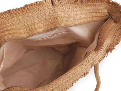 Dámský letní klobouk / slamák a taška sada (Balení 1 sada, Varianta 1 přírodní sv.)