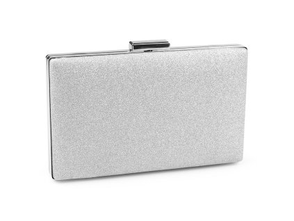 Kabelka - psaníčko metalické (Balení 1 ks, Varianta 1 stříbrná)