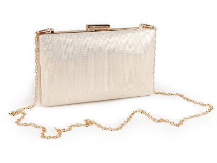 Kabelka - psaníčko (Balení 1 ks, Varianta 1 krémová světlá zlatá)