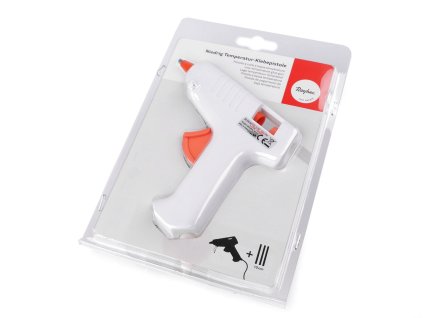 Tavná pistole s nízkou teplotou sada, na lepidlo Ø7 mm (Balení 1 ks, Varianta bílá)