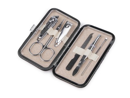 Manikúra v pouzdře kočka (Balení 1 ks, Varianta 1 růžová nejsv.)