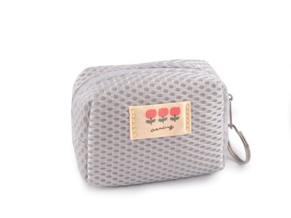 Dívčí pouzdro / klíčenka 8,5x6 cm (Balení 1 ks, Varianta 1 Off White)
