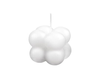 Svíčka 4x3,5 cm (Balení 1 ks, Varianta bílá)