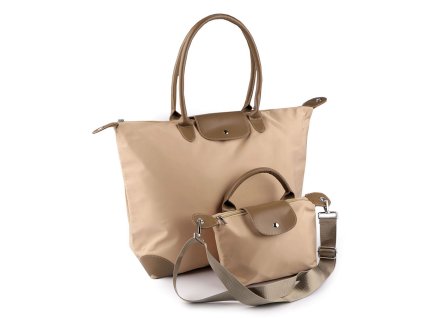 Cestovní taška s kabelkou 2v1 50x36 cm (Balení 1 sada, Varianta 2 modrá pařížská)