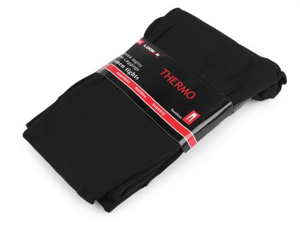 Dámské termo legíny s kožíškem (Balení 1 ks, Varianta 1 (vel. 38-42) černá)