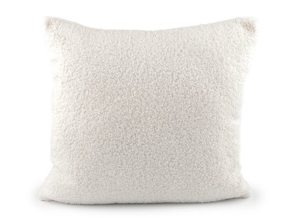 Povlak na polštář buklé 45x45 cm (Balení 1 ks, Varianta 1 krémová nejsvět.)