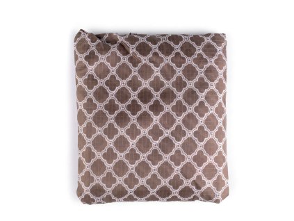 Skládací nákupní taška 49x40 cm pevná (Balení 1 ks, Varianta 22 lososová světlá mrkev)