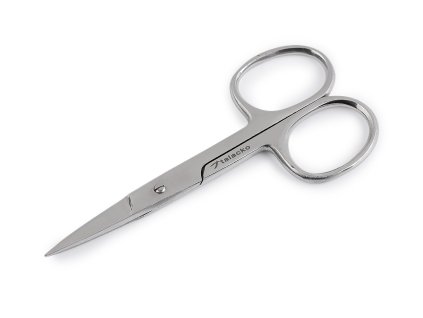 Nůžky na nehty nerezové rovné (Balení 1 ks, Varianta 2 nikl zahnutá)