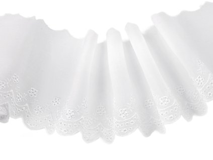 Madeira - štykování šíře 11 cm (Balení 13.5 m, Varianta bílá)