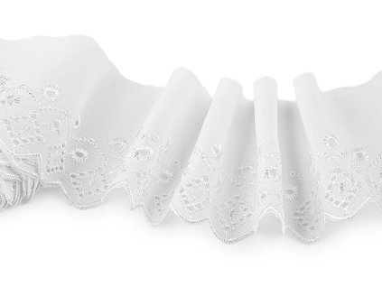 Madeira - štykování šíře 80 mm (Balení 13.5 m, Varianta bílá)