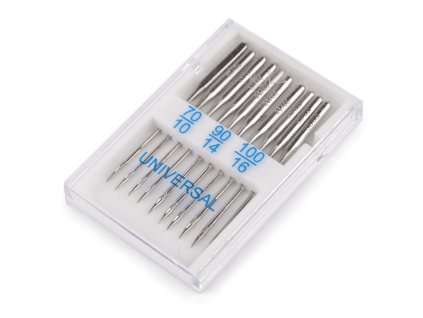 Strojové jehly Universal sdružené 70; 90; 100 Arka (Balení 1 krab., Varianta nikl)