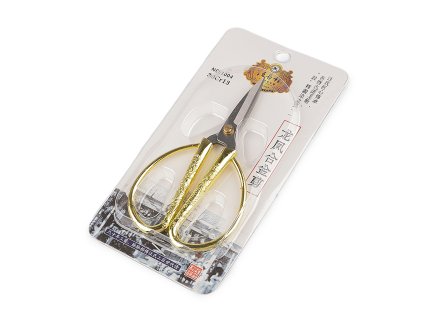 Nůžky délka 13 cm, 15 cm (Balení 1 ks, Varianta 1 (13 cm) zlatá)