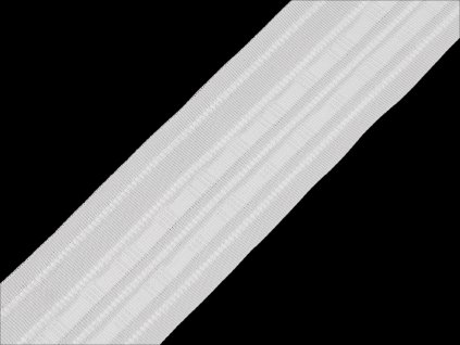 Záclonovka šíře 60 mm tužkové řasení (Balení 1 m, Varianta bílá)