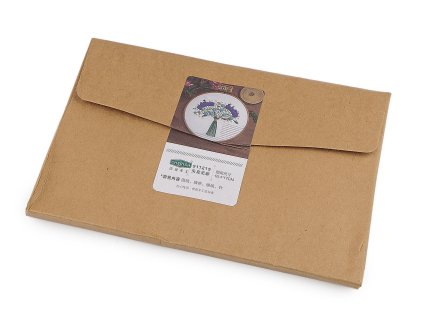 Dárková sada na vyšívání s předtištěným motivem (Balení 1 sada, Varianta 1 viz foto)