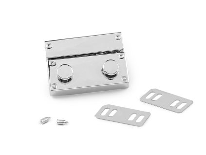 Sada zapínání na tašku 27x41 mm (Balení 1 sada, Varianta 1 nikl)