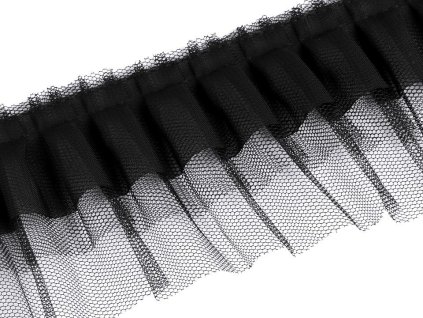 Volánek 3vrstvý šíře 70 mm (Balení 1 m, Varianta 1 Off White)