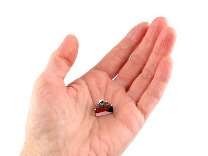 Brož / odznak mini vlajka Česká republika (Balení 1 ks, Varianta viz foto)