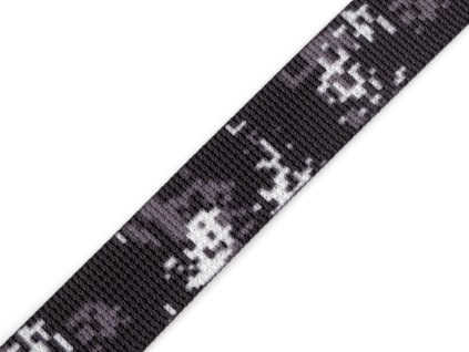 Oboustranný popruh šíře 20 mm (Balení 45 m, Varianta 1 černá šedá)