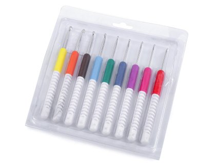 Sada háčků na háčkování (Balení 1 sada, Varianta mix)