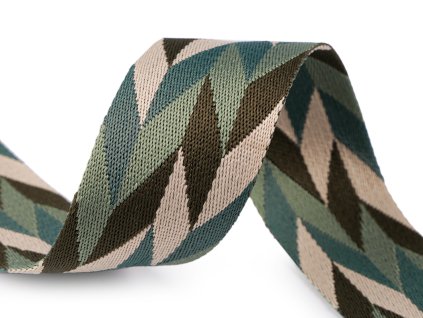 Oboustranný popruh šíře 50 mm (Varianta 1 šedá černá)