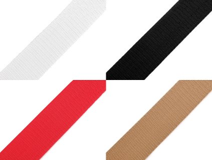 Popruh polypropylénový šíře 40 mm (Varianta 90 multikolor)