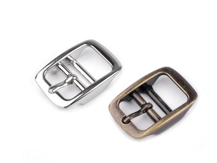 Kovová spona / opasková přezka, průvlek 15 mm (Balení 1 ks, Varianta 1 nikl)