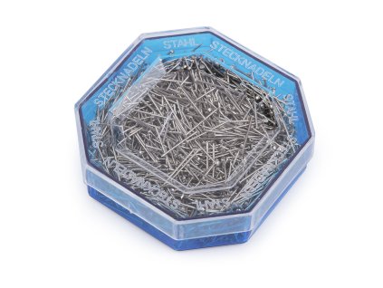 Celokovové špendlíky délka 16 mm (Balení 1 krab., Varianta nikl)