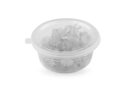 Spirálové špendlíky do čalounění (Balení 1 krab., Varianta transparent)