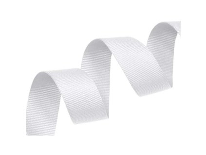 Rypsová stuha 10 mm/0,40 mm (Barva Černá)