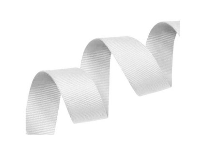 Rypsová stuha 25 mm/0,40 mm (Barva Černá)