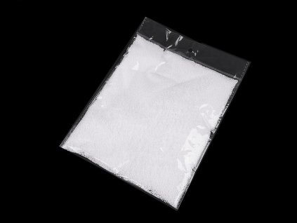 Dekorační sníh / mini kuličky - polystyren 10 g (Balení 1 sáček, Varianta Ø 8 mm bílá)