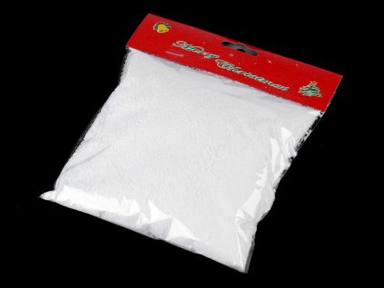 Dekorační sníh sypaný 23 g (Balení 1 sáček, Varianta bílá sněhová)