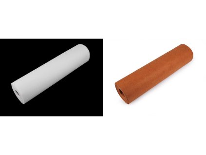 Plsť / filc šíře 50 cm (Balení 5 m, Varianta 1 (F31) bílá perlová)