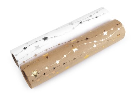 Velvet / samet k výrobě běhounů a dekorací šíře 28 cm (Balení 1 ks, Varianta 1 bílá stříbrná)