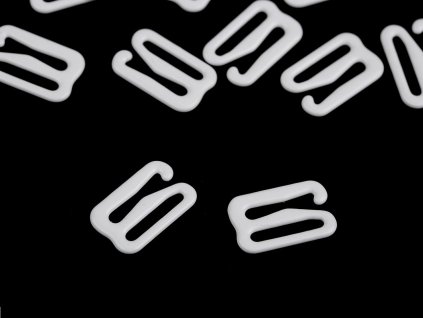 Háček na prádlo šíře 12 mm kovový (Balení 10 ks, Varianta 3 černá)