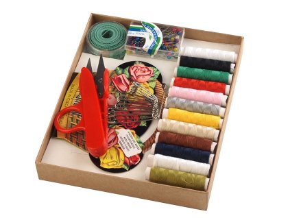 Sada na šití (Balení 1 krab., Varianta 2 přírodní)