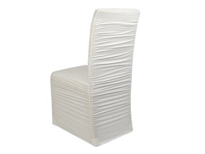 Elastický návlek na židle  řasený (Balení 1 ks, Varianta 3 šedá nejsvětlejší)