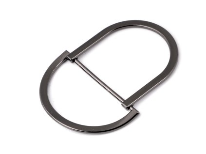 Kovová spona dvojitá, průvlek 30 mm (Balení 1 ks, Varianta 1 nikl)