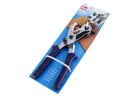 Děrovací kleště na kůži Prym (Balení 3 ks, Varianta modrá temná)