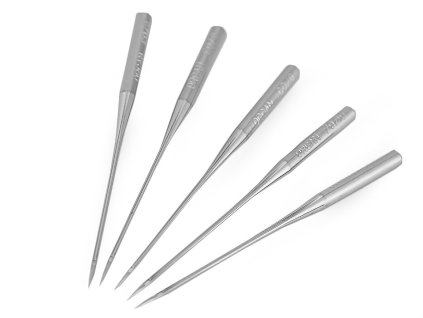 Strojové jehly Microtex 60;70 Organ (Balení 5 krab., Varianta nikl)