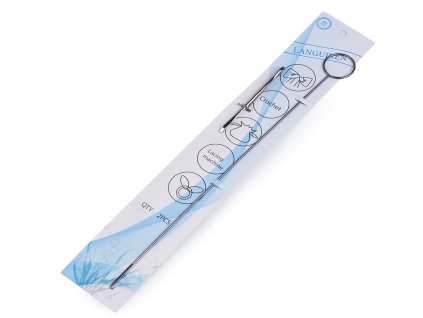 Provlékací jehla a navlékač na gumu - sada (Balení 10 ks, Varianta nikl)