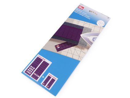 Univerzální zažehlovací pravítko Prym (Balení 1 ks, Varianta fialová)