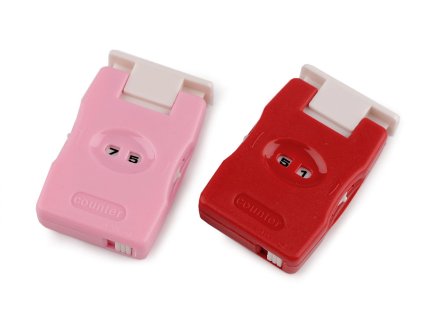 Počítadlo řad (Balení 1 ks, Varianta 1 růžová sv.)