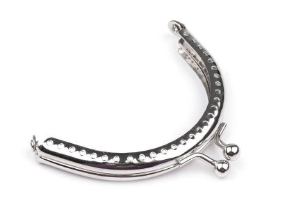 Rámeček na výrobu peněženky našívací 8x9 cm (Balení 1 ks, Varianta 1 nikl)