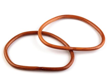 Bambusová ucha na tašky 14x17,5 cm (Balení 2 ks, Varianta 2 bambus světlý)