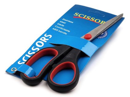 Nůžky délka 20 cm (Balení 1 ks, Varianta červená)