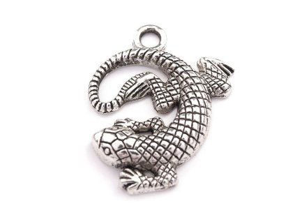 Přívěsek JEŠTĚRKA 25x25mm (Balení 1 ks, Varianta platina)