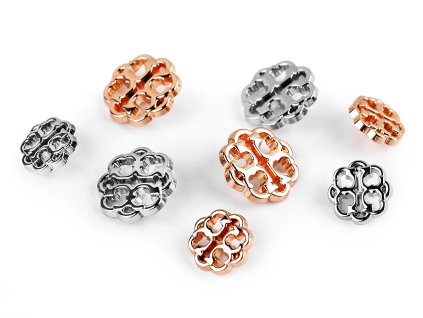 Kovový knoflík velikost 24"; 30" (Balení 25 ks, Varianta 1 (24") nikl)