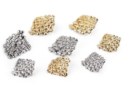 Kovový knoflík velikost 42", 52" (Balení 5 ks, Varianta 2 (52") nikl)